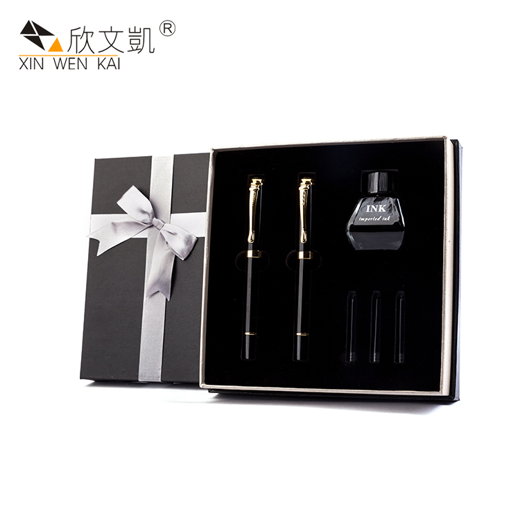 Black Exquisite Gift Fountain Pen Set