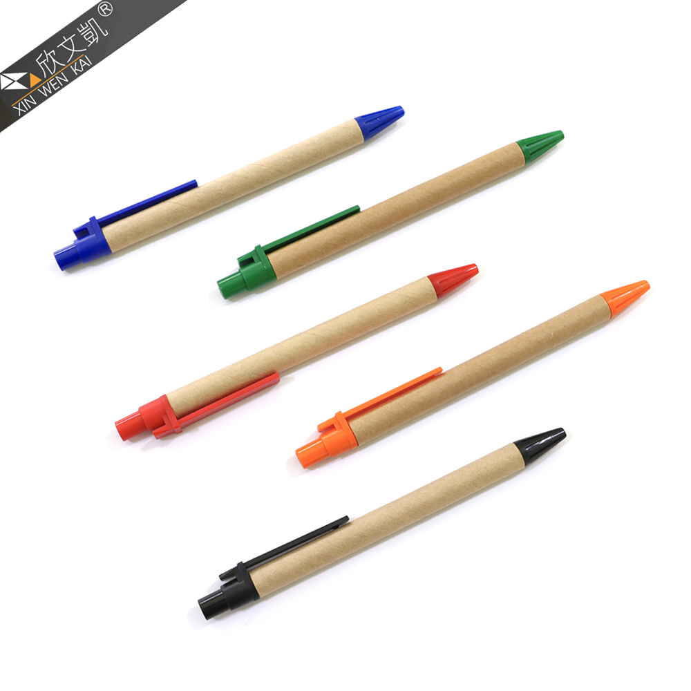 Retractable Eco Friendly Paper Pen